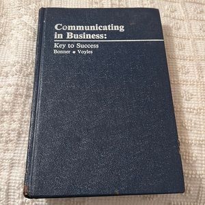 Communicating in Business book hardback